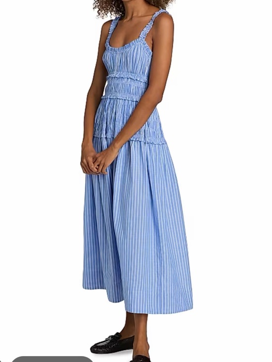 Doen Dresses & Skirts - Doen marine striped midi dress